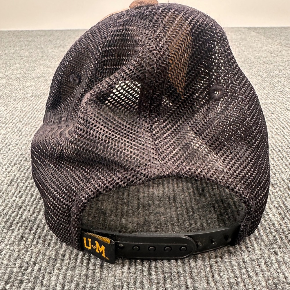 University of Michigan Wolverines Trucker Hat Mens Mossy Oak Camo Modern - Picture 3 of 10